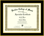 Berkleee Guitar Certificate David West